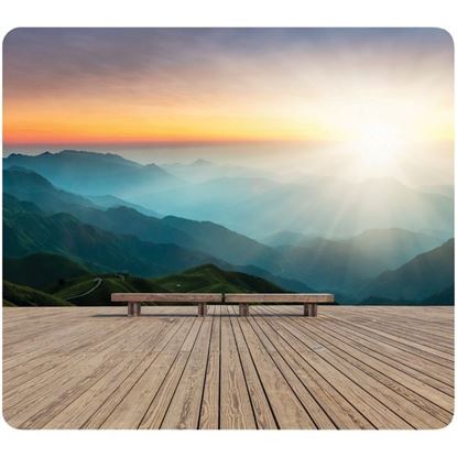 Picture of Fellowes 5916201 Recycled Mouse Pad (Mountain Sunrise)