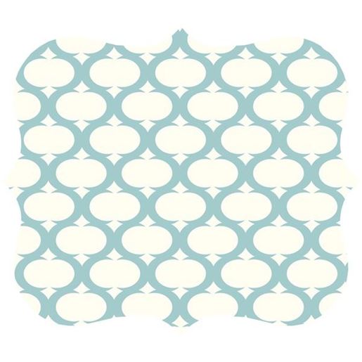 Picture of Fellowes 5919001 Designer Mouse Pad (Teal Lattice)