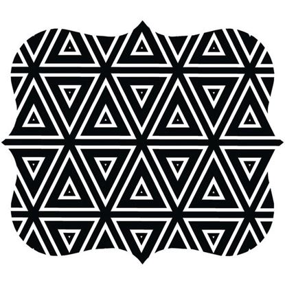 Picture of Fellowes 5919201 Designer Mouse Pad (Geometric Triangles)