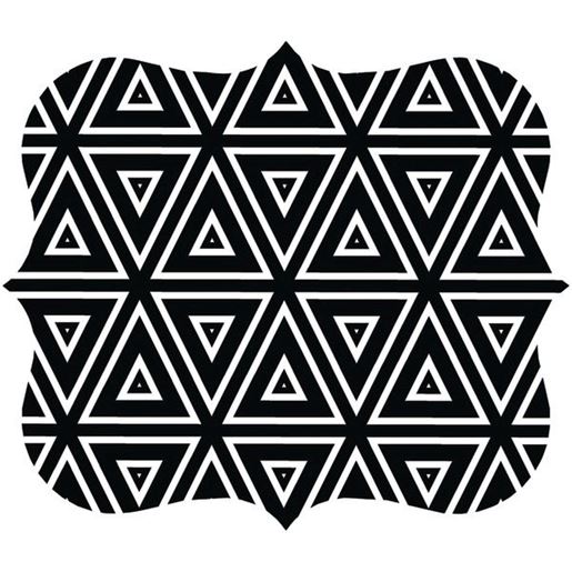 Picture of Fellowes 5919201 Designer Mouse Pad (Geometric Triangles)