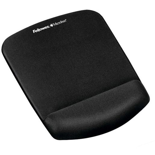 Foto de Fellowes 9252001 PlushTouch Mouse Pad Wrist Rest with FoamFusion (Black)