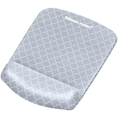 Picture of Fellowes 9549701 PlushTouch Mouse Pad Wrist Rest