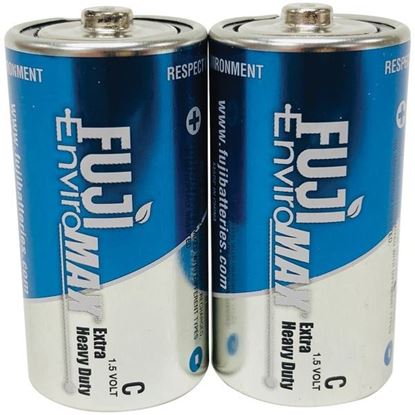 Picture of Fuji Batteries 3200BP2 EnviroMax C Extra Heavy-Duty Batteries, 2 pk