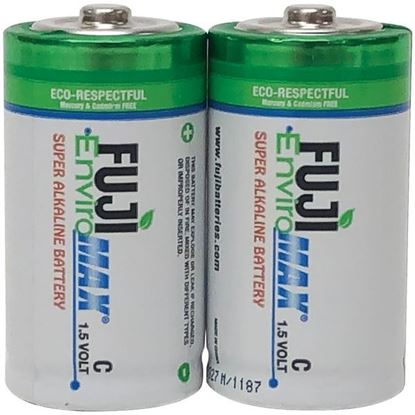 Picture of Fuji Batteries 4200BP2 EnviroMax C Super Alkaline Batteries, 2 pk