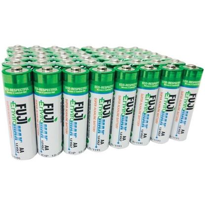 Picture of Fuji Batteries 4300SP48 EnviroMax AA Super Alkaline Batteries (48 pack)