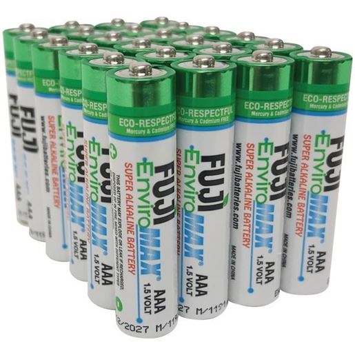 Picture of Fuji Batteries 4400BP24 EnviroMax AAA Super Alkaline Batteries (24 Pack)