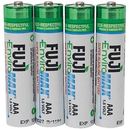 Picture of Fuji Batteries 4400BP4 EnviroMax AAA Super Alkaline Batteries (4 Pack)