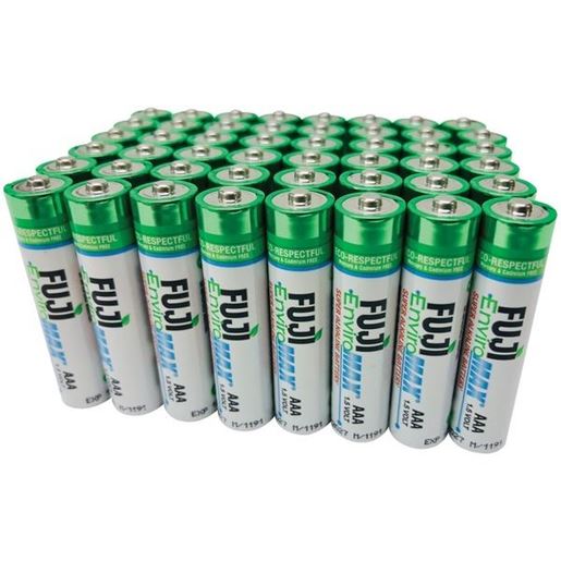 Picture of Fuji Batteries 4400SP48 EnviroMax AAA Super Alkaline Batteries (48 Pack)