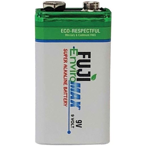 Picture of Fuji Batteries 4600BP1 EnviroMax 9-Volt Super Alkaline Battery