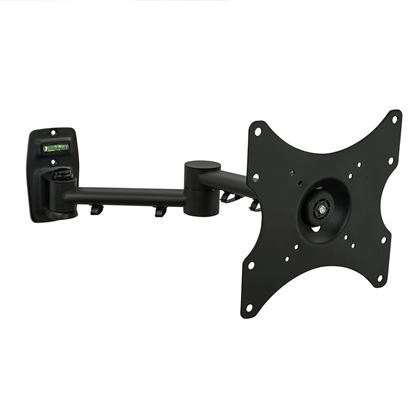 Picture of MegaMounts Full Motion Single Stud Wall Mount for 17-42 Inch Displays with Bubble Level