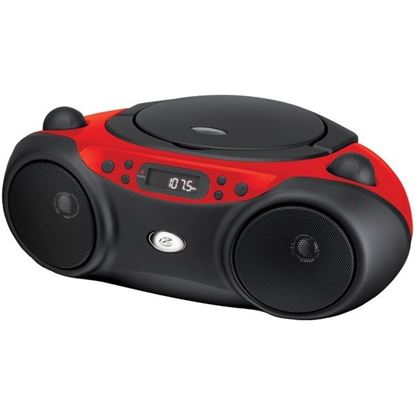 Picture of GPX BC232R Sporty CD & Radio Boom Box (Red)