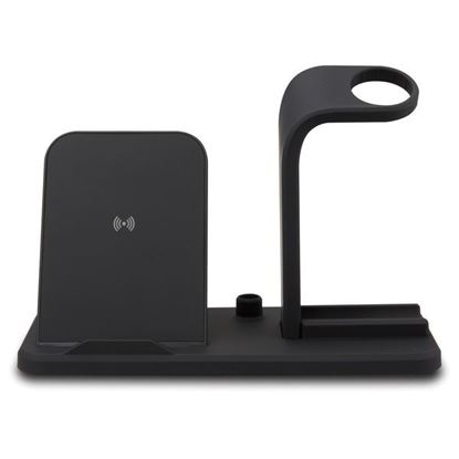 Picture of iLive IACQ490B 3-in-1 Wireless Charging Stand