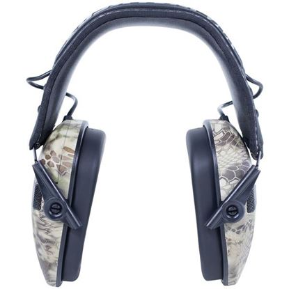 Picture of Walker's Game Ear GWP-RSEM-KPT Razor Series Slim Shooter Electronic Folding Muff (Kryptek Camo)