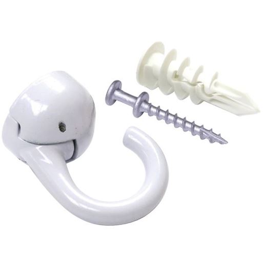 Picture of Hangman EHO-W Indoor/Outdoor Elephant Ceiling Hook (White)