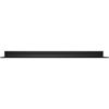 Picture of Hangman L-48-B 48-Inch No-Stud Floating Shelf (Black Powder Coat)