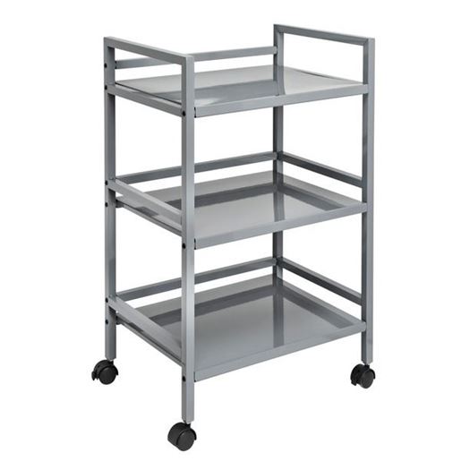 Picture of Honey-Can-Do CRT-03091 Metal Rolling Cart (Gray)