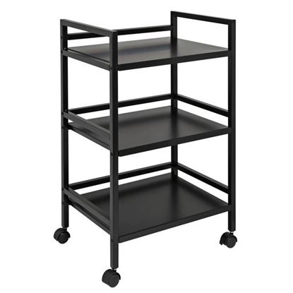 Picture of Honey-Can-Do CRT-03092 Metal Rolling Cart (Black)