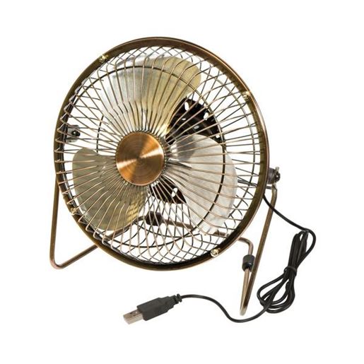 Picture of Honey-Can-Do OFC-04475 USB Powered Desk Fan (Bronze)