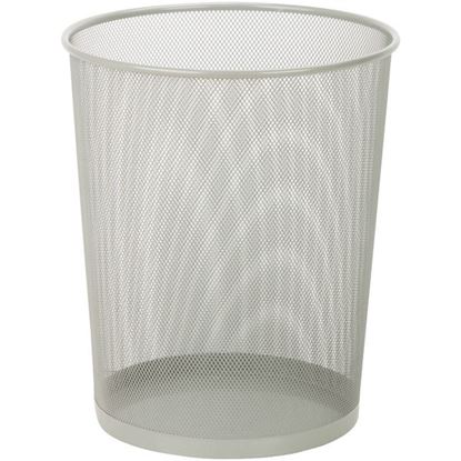 Picture of Honey-Can-Do TRS-02101 18-Liter Steel Mesh Waste Basket