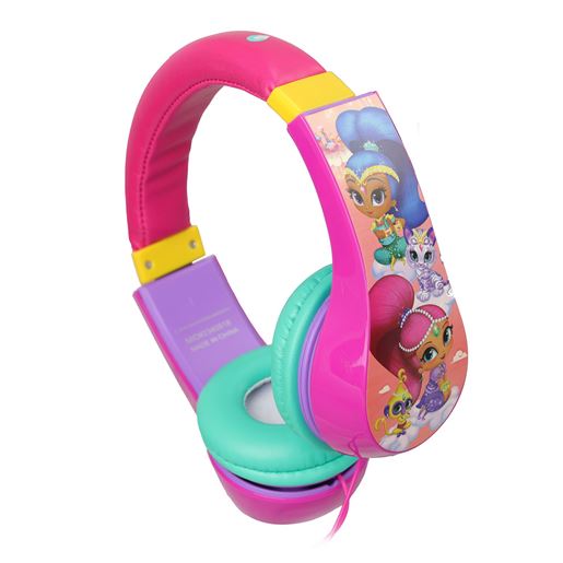 Picture of Nickelodeon Shimmer and Shine Volume Limiting Wired Kids Headphones