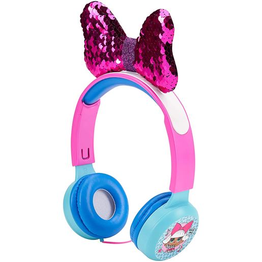 Picture of L.O.L. Surprise! Kid-Safe Diva Headphones in Pink and Blue