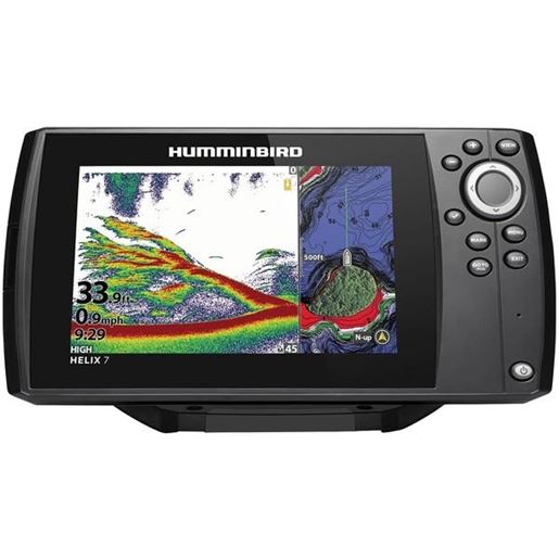 Picture of Humminbird 411070-1CHO HELIX 7 CHIRP MEGA DI GPS G3N CHO Fishfinder with Bluetooth & Ethernet