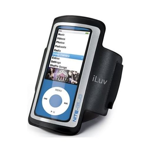 Picture of iLuv ICC213 Armband Case with Reflector for iPod Nano 5th Generation - Black