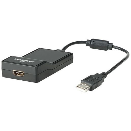 Picture of Manhattan 151061 USB 2.0 to HDMI Adapter