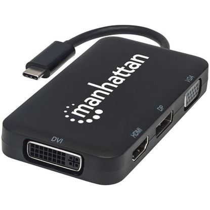 Picture of Manhattan 152600 USB-C 4-in-1 Audio/Video Converter