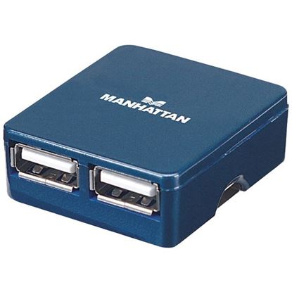 Picture of Manhattan 160605 4-Port High-Speed USB Micro Hub