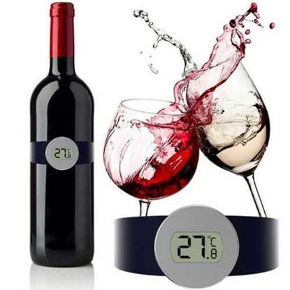Image de Thermometer Wine Bottle Snap with LED Display