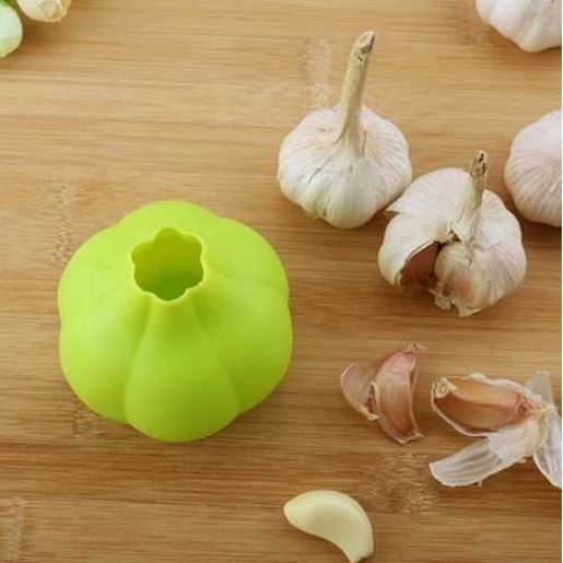 Image sur Garlic Peeler Silicone Garlic Shaped