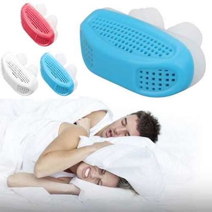 Image de Relieve Snoring Nose Snore Stopping Breathing Apparatus Guard Sleeping Aid Mini Snoring Device Anti Snore Silicone