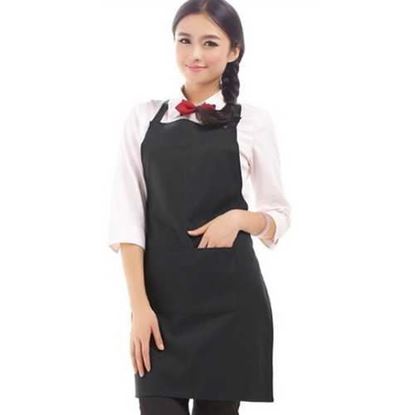 Picture of Chef Simple Adjustable Plain Apron with Front Pocket