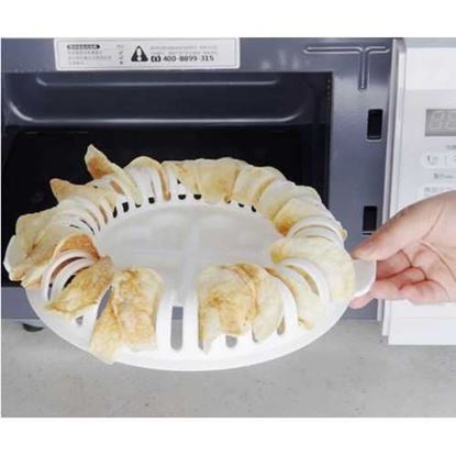 Image de Microwave Oven Fat Free Potato Chips Maker?Â 