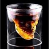 Image sur Creative Designer Skull Head Shot Glass mug Fun Doomed Transparent Party Doom Drinkware Gift for Halloween