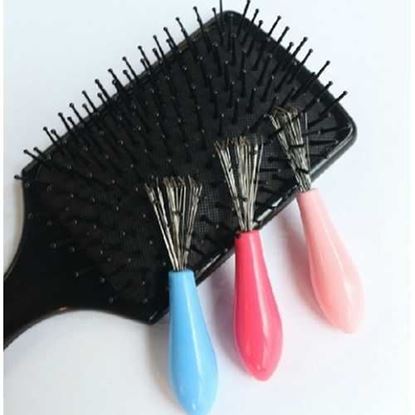 Image de Durable Mini Useful 1PC Hot Sales Comb Cleaner Embeded Tool Pick Salon Home Essential Color Randomly
