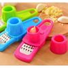 Picture of Easy Cute Multifunctional Ginger Garlic Press Grinding Grater Planer Slicer Mini Cutter Kitchen Cooking Gadgets Tools Utensils Accessories