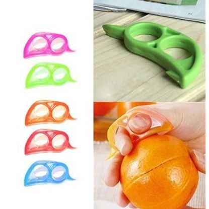 Image de Plastic Orange Peelers Lemon Slicer Zesters Grapefruit Stripper?Â 