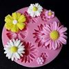 Picture of Flower Silicone Mold Fondant sugarcraft Cake Candy Pastry Baking Tool Mould cake decorating tools baking supply