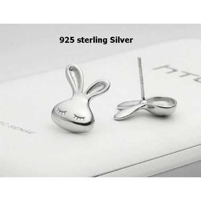 Image de 925 sterling silver lovely little rabbit