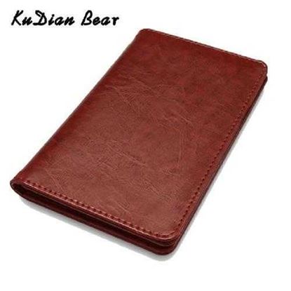 Image de Passport Cover Leather Passport Holder Men Travel Wallet Credit Card Holder Cover for Documents Case