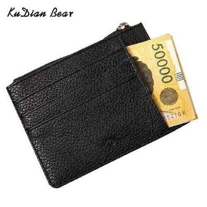 Image de Slim Men Credit Card Holder Brand Designer Card Organizer Male Card Wallets tarjetero hombre