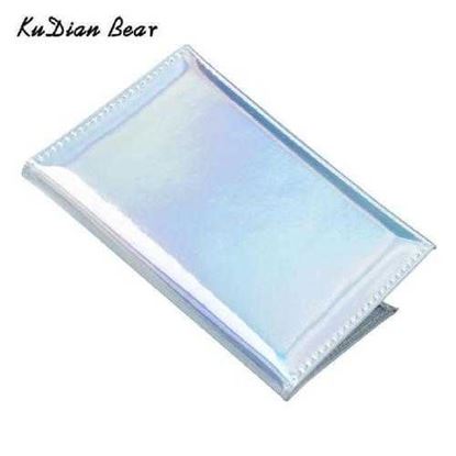 Image de Holographic Passport Cover Designer Passport Holder Travel Card Holder Case Card Wallet for Documents