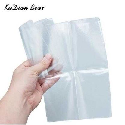 Picture of Transparent Inner Pages Pocket for Driver License Cover Folded Documents Credit Holder