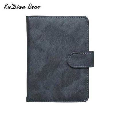 Image de PU Leather Passport Cover Travel Wallet Card Holder Rifid Brand Passport Holder Document Porte Carte