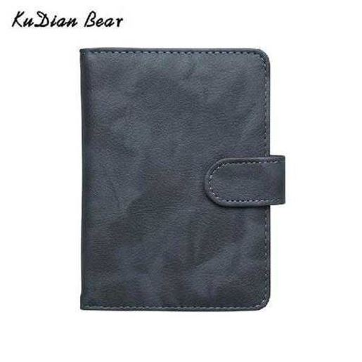 Image sur PU Leather Passport Cover Travel Wallet Card Holder Rifid Brand Passport Holder Document Porte Carte