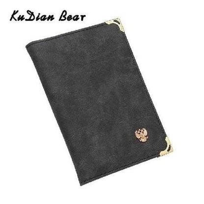 Picture of Women Driver License Holder Document Wallet PU Leather Passport Cover Travel Card Holder Porte Carte