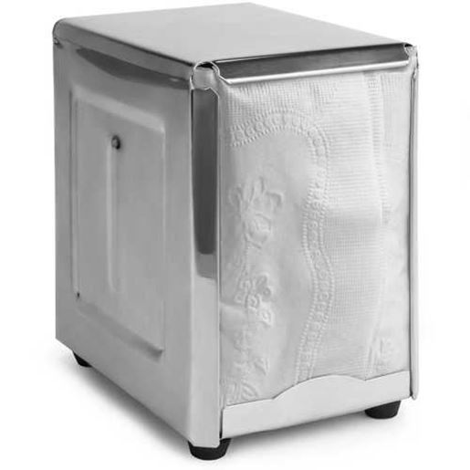 Picture of Spring-Load Stainless Steel Low-Fold Napkin Dispenser