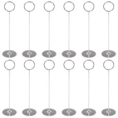 Image de Table Number Holders, 8-inch, 12-pack